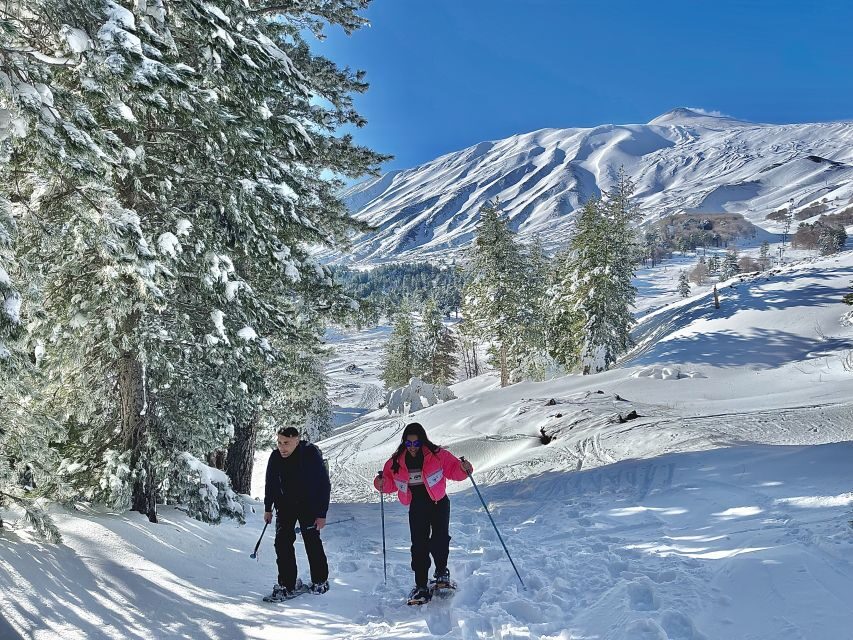 Piano Provenzana: Guided Mt. Etna Snowshoeing Trek - Snowshoeing up Etna from Piano Provenzana: what makes it special