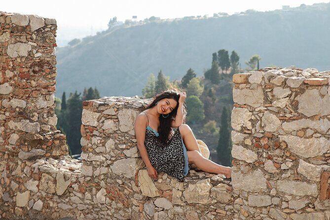 Private Photoshoot in Taormina - The 90-minute walking route: how the shoot flows