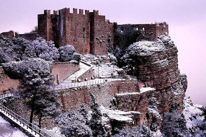 Private Tour to Segesta, Erice and Wine Tasting in Marsala - Castle of Venus: Optional 5€ Norman Fort on an Isolated Cliff