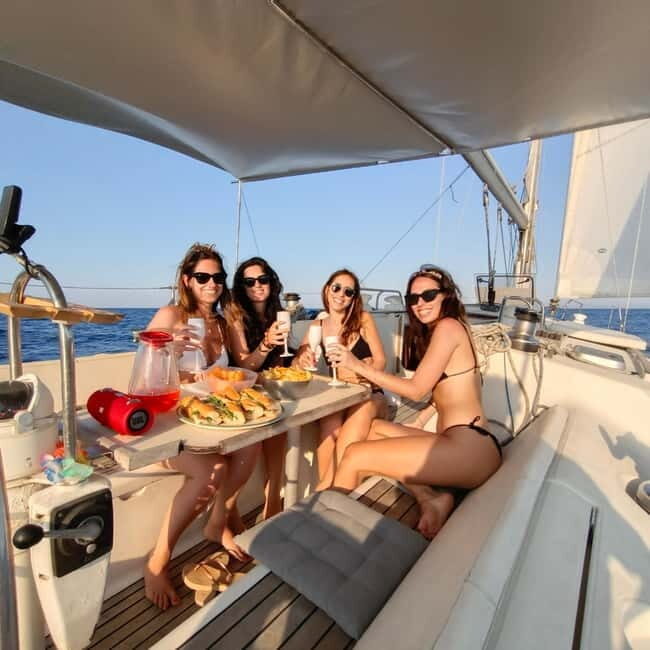 Sailboat Tour with Apertif in the islands of the cyclops - The Cyclops islands vibe: Etna views and a story on the water