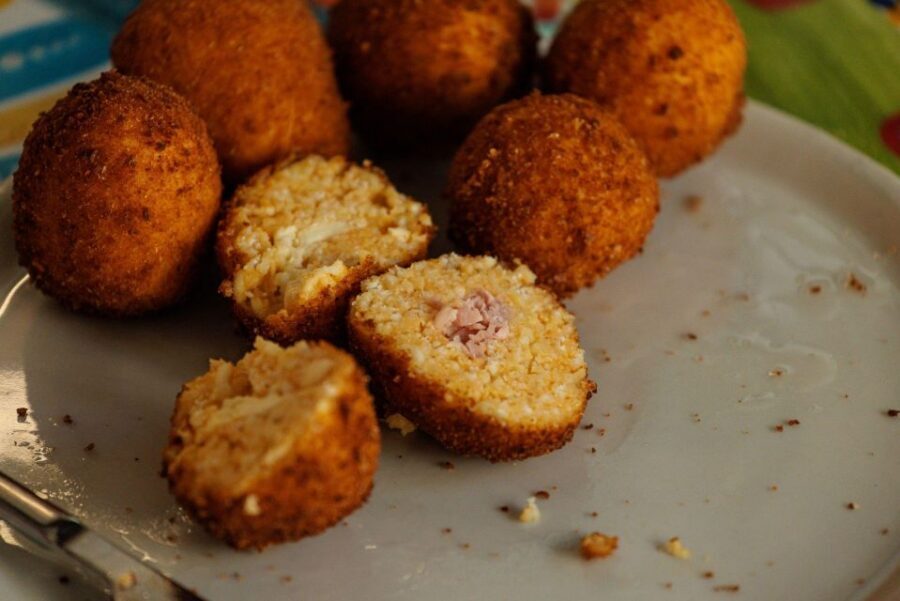 Taormina: Arancino making class - What You’ll Eat: Your Arancini at the Table