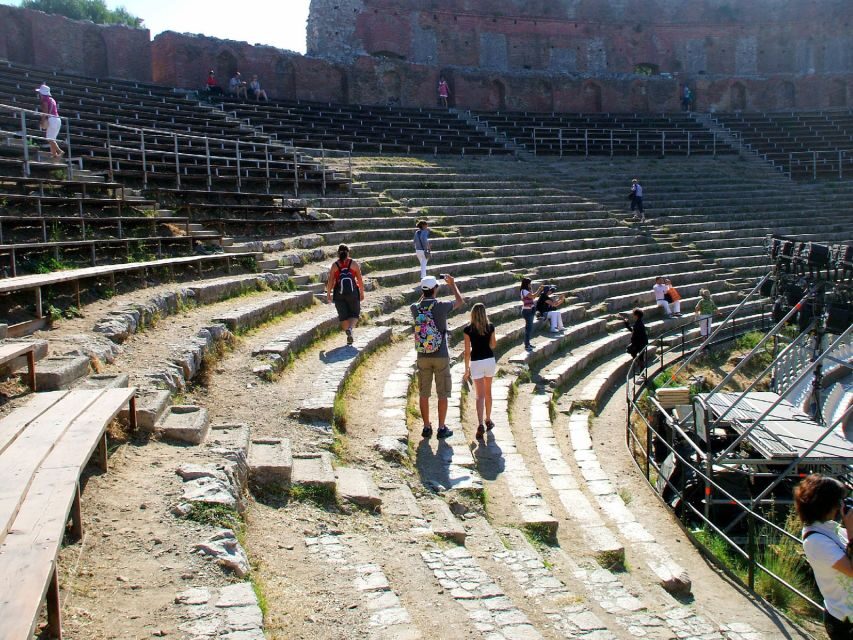Taormina: Guided Historic City Tour - From Greek Theater to Naumachia: ancient drama meets red-brick spectacle