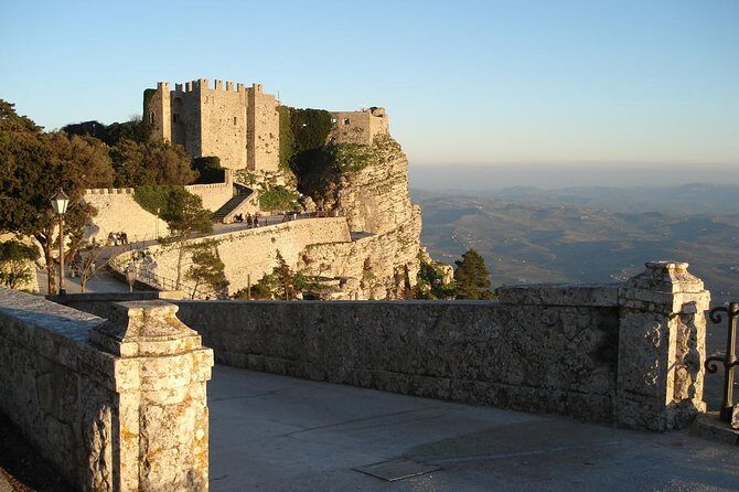 The best of the West Segesta, Erice, Trapani Saline, Full-Day Tour from Palermo - Erice on the hilltop: medieval lanes, churches, and the sweet break