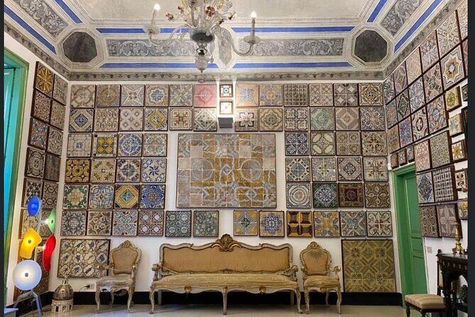 Tile Museum - Majolica Museum - Rooms at the Genius - Inside the House Museum: Tiles Set Up Like Rooms, Not Storage
