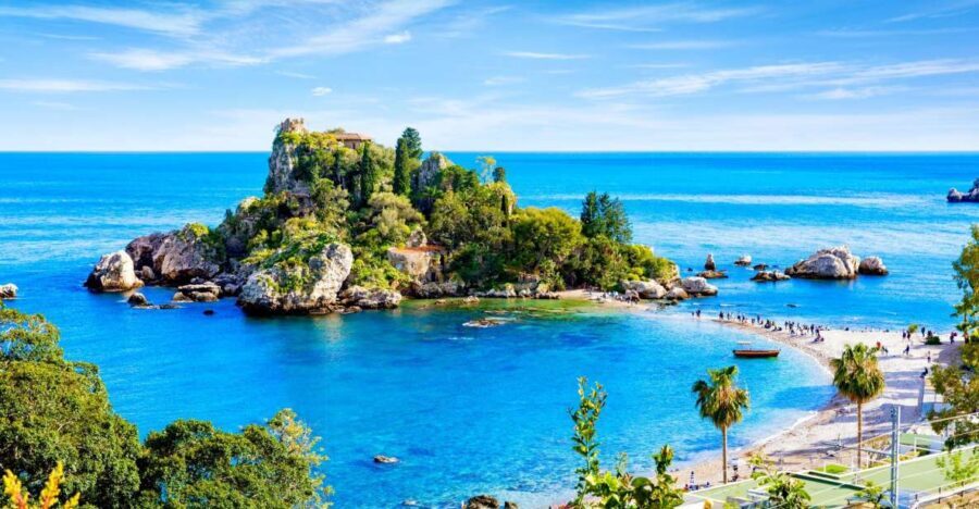 Tour da Messina a Taormina, Castelmola, Isola Bella - Pickup and drop-off around Messina and Catania: the real start of the day