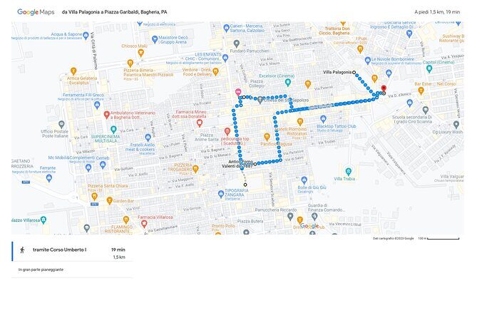 Tour of Villa Palagonia and Street Food itinerary in Bagheria - Piazza Stazione and Villa Cutò (Palazzu Cutò): a calmer baroque pause