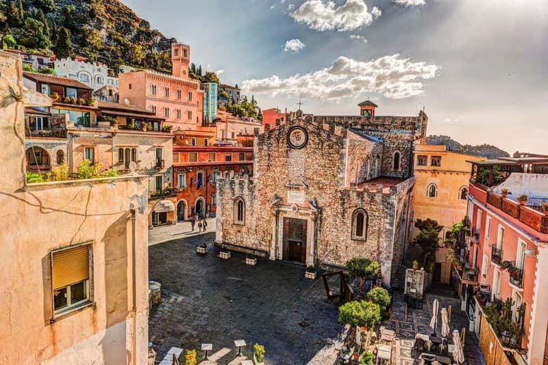 Tours Privato in Mini van Monte Etna e Taormina da Siracusa - Stop 5–6: Taormina, the Ionian Pearl, and the best viewpoint for photos
