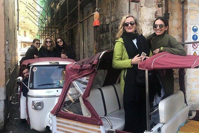 Tuk tuk ride, ape car - Ape car coverage: where the ride actually takes you