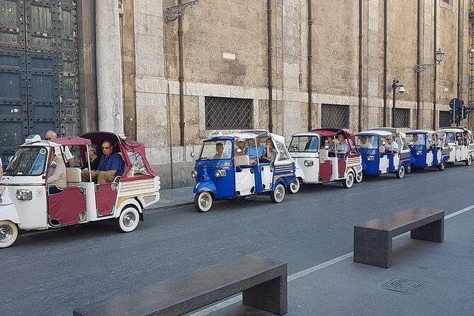 Tuk tuk ride, ape car - Ballarò, the New Door, and the Marionette Museum finish