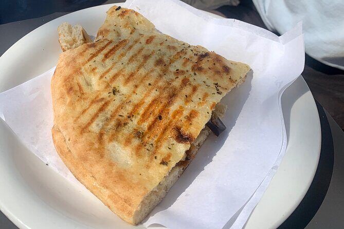 Vegan Street Food Tour - Za Bar: pizzolo plus caponata (savory first, no fuss)